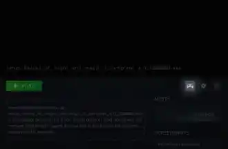 Controller settings button