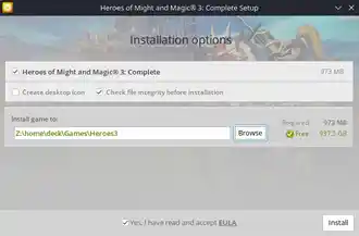 GOG installer