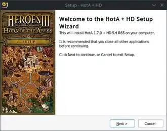 HotA installer